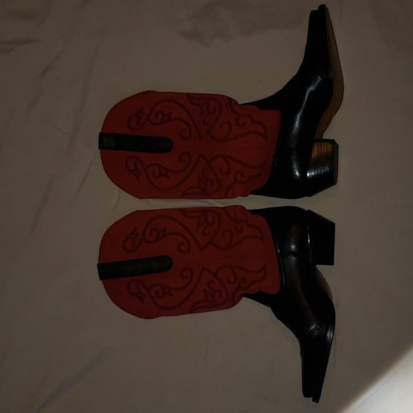 Nine West Evie western boot red Black 5 1/2 - Picture 15 of 15